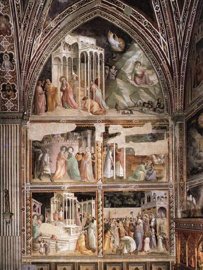 GADDI, Taddeo Life of the Virgin Spain oil painting art